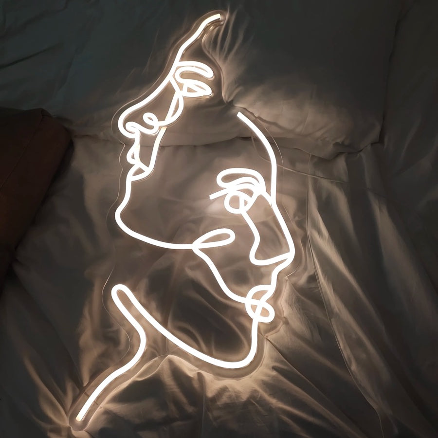 Two Face LED Neon Sign Light