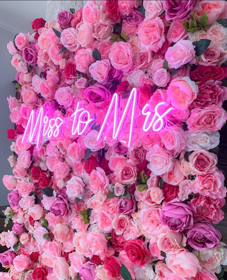 Another way to announce your marriage is “Miss To Mrs.”