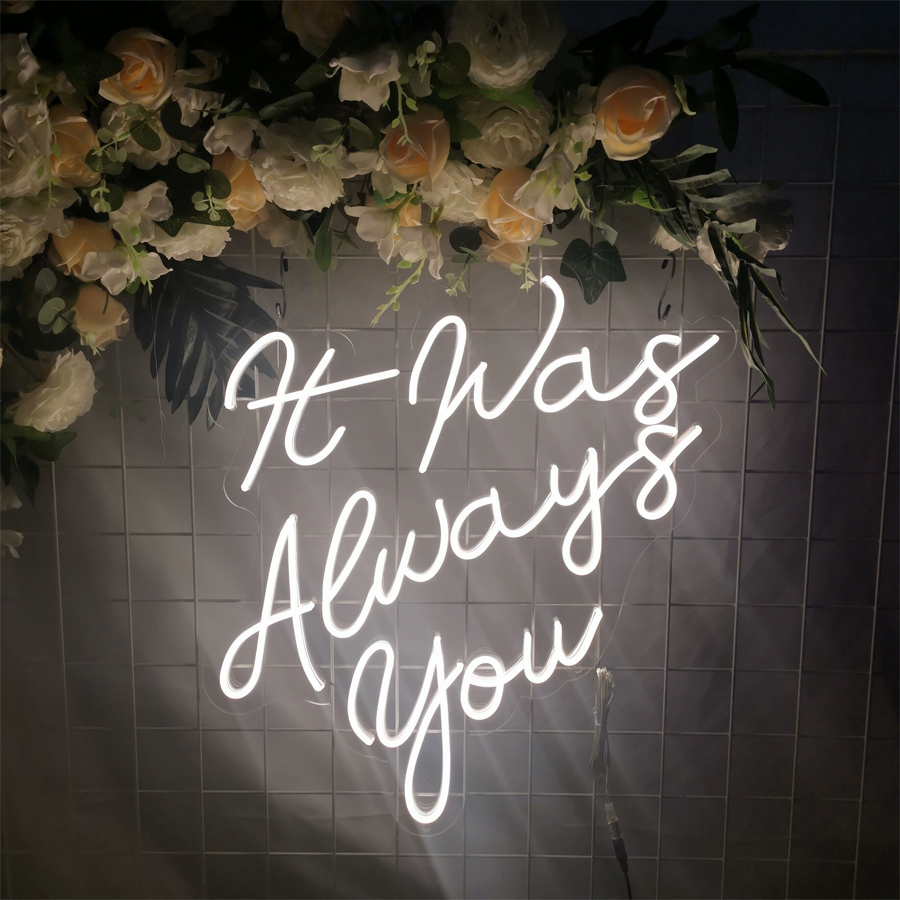 wedding neon sign