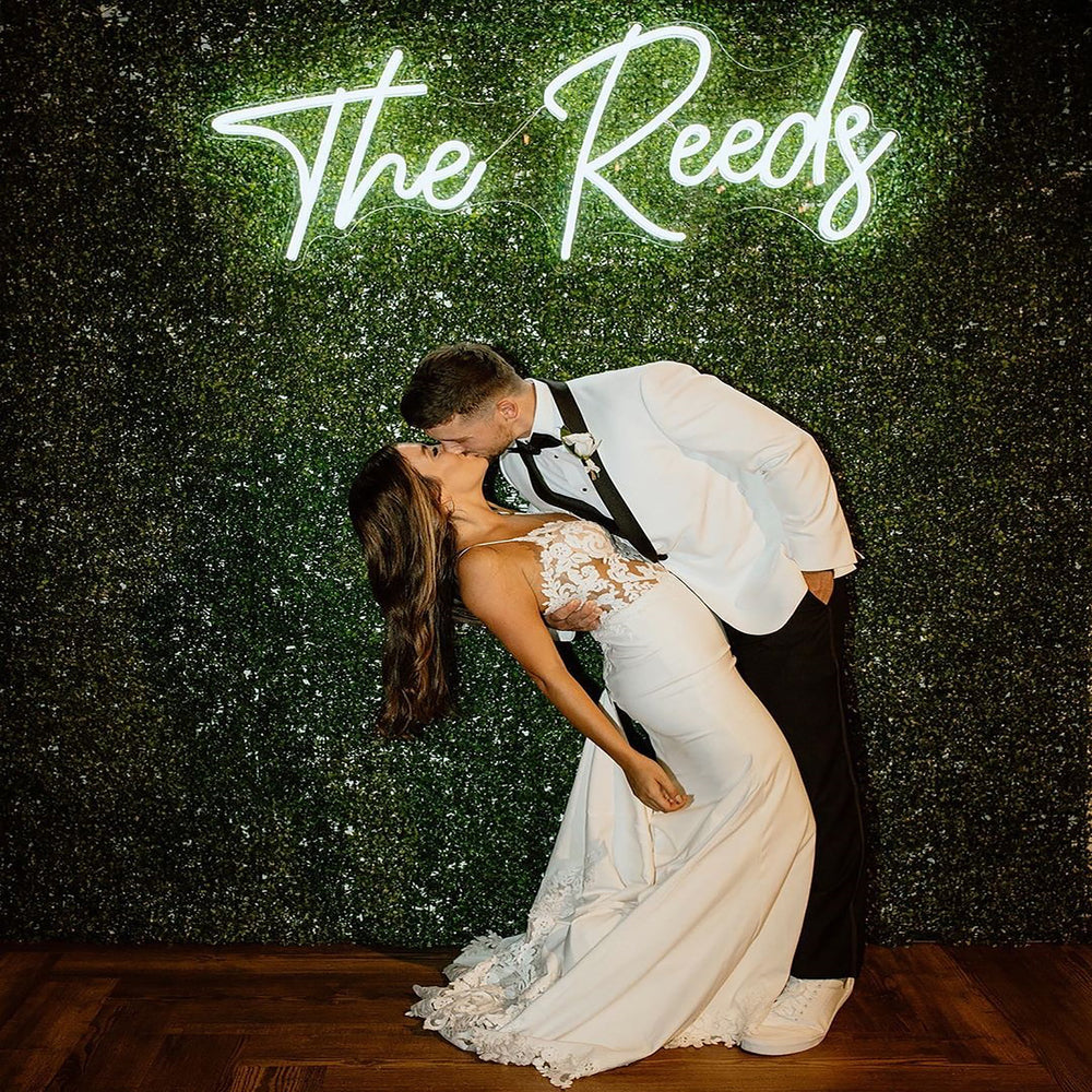 wedding neon sign