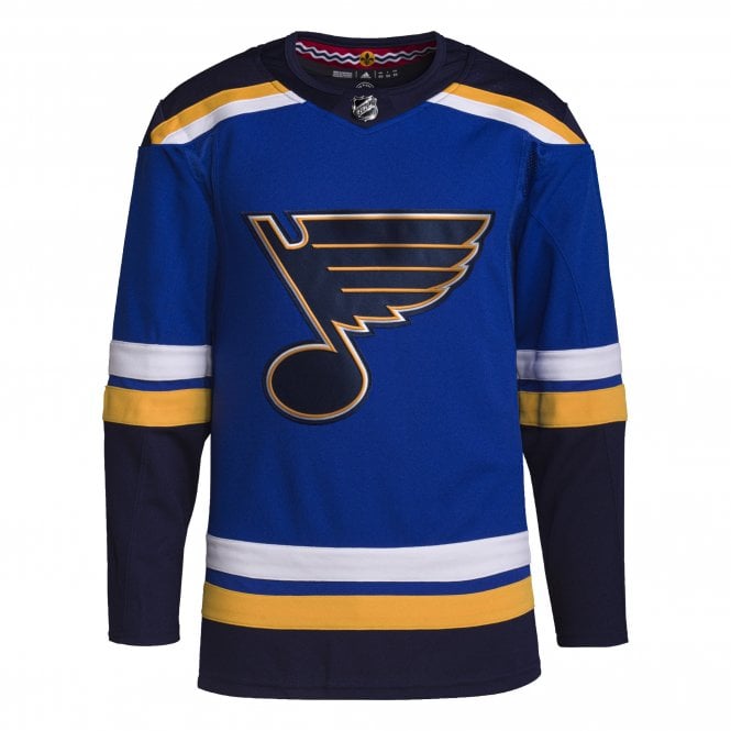 St. Louis Blues Home Authentic Primegreen Blue Jersey