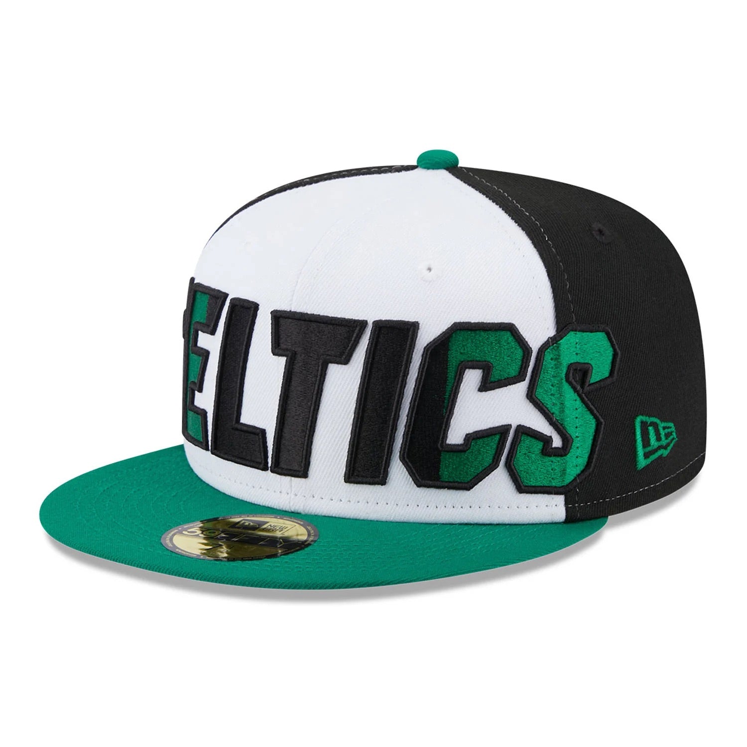 Boston Celtics Back Half 59Fifty Fitted Cap