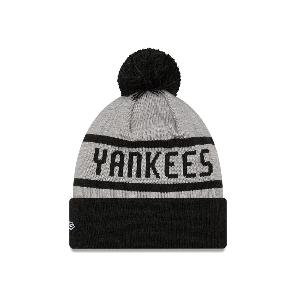 New York Yankees Grey Beanie Jake Knit Hat