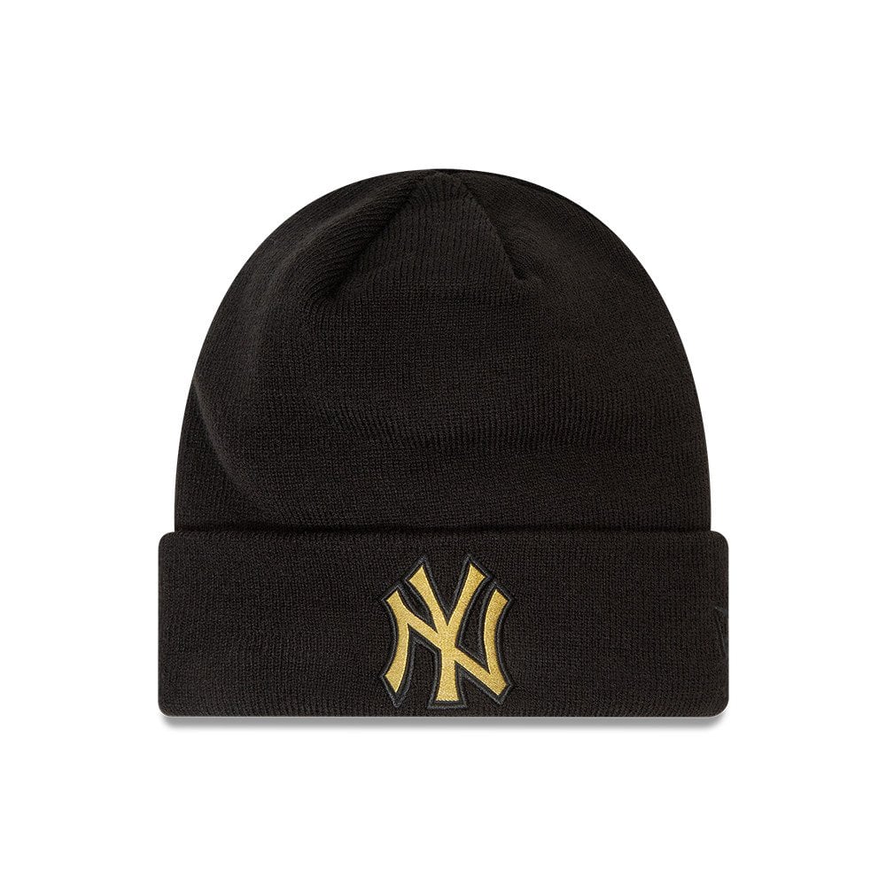 New York Yankees Metallic Badge Beanie