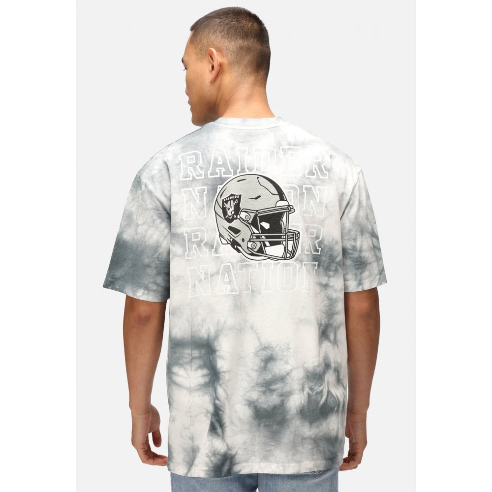 Las Vegas Raiders Relaxed Fit Tie Dye T-Shirt