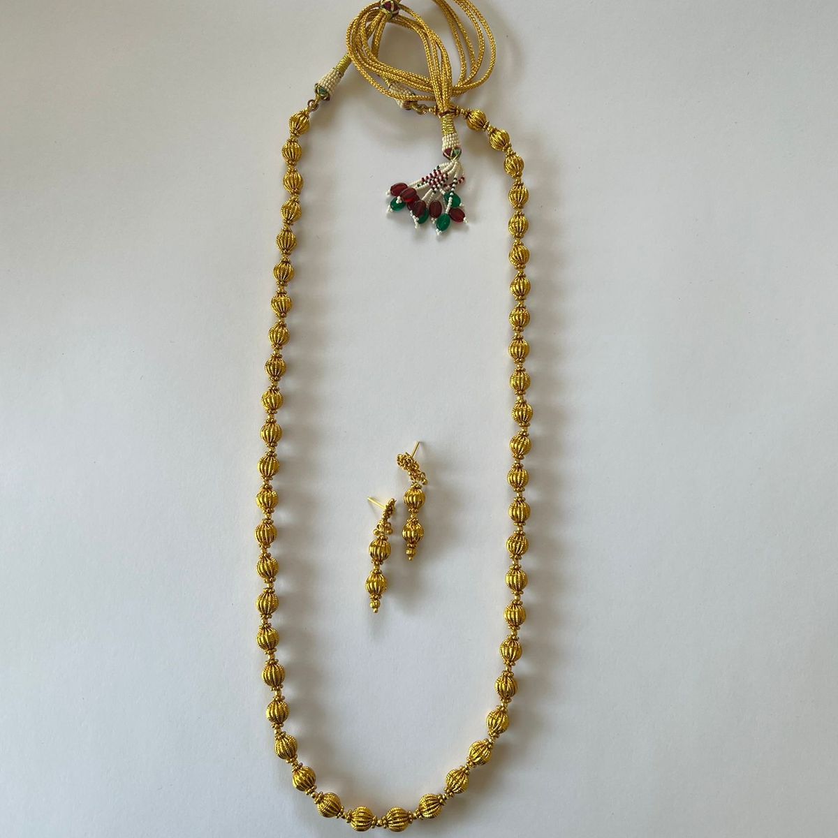 Indian Antique Gold Matar mala – Ayesha Accessories