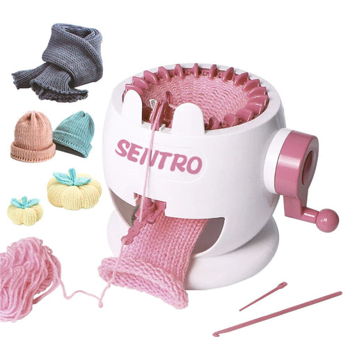 Sentro Knitting Machine Pin Tray Replacement Sentro White Round Bucket  Replacement Sentro Knitting Machine Parts 40 Needles 