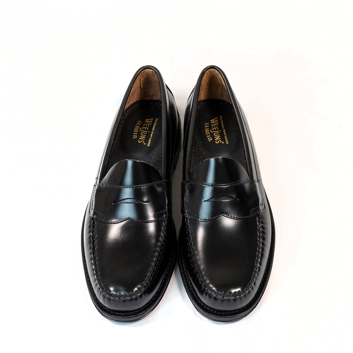 11015H LARKIN / BLACK（Leather Sole）