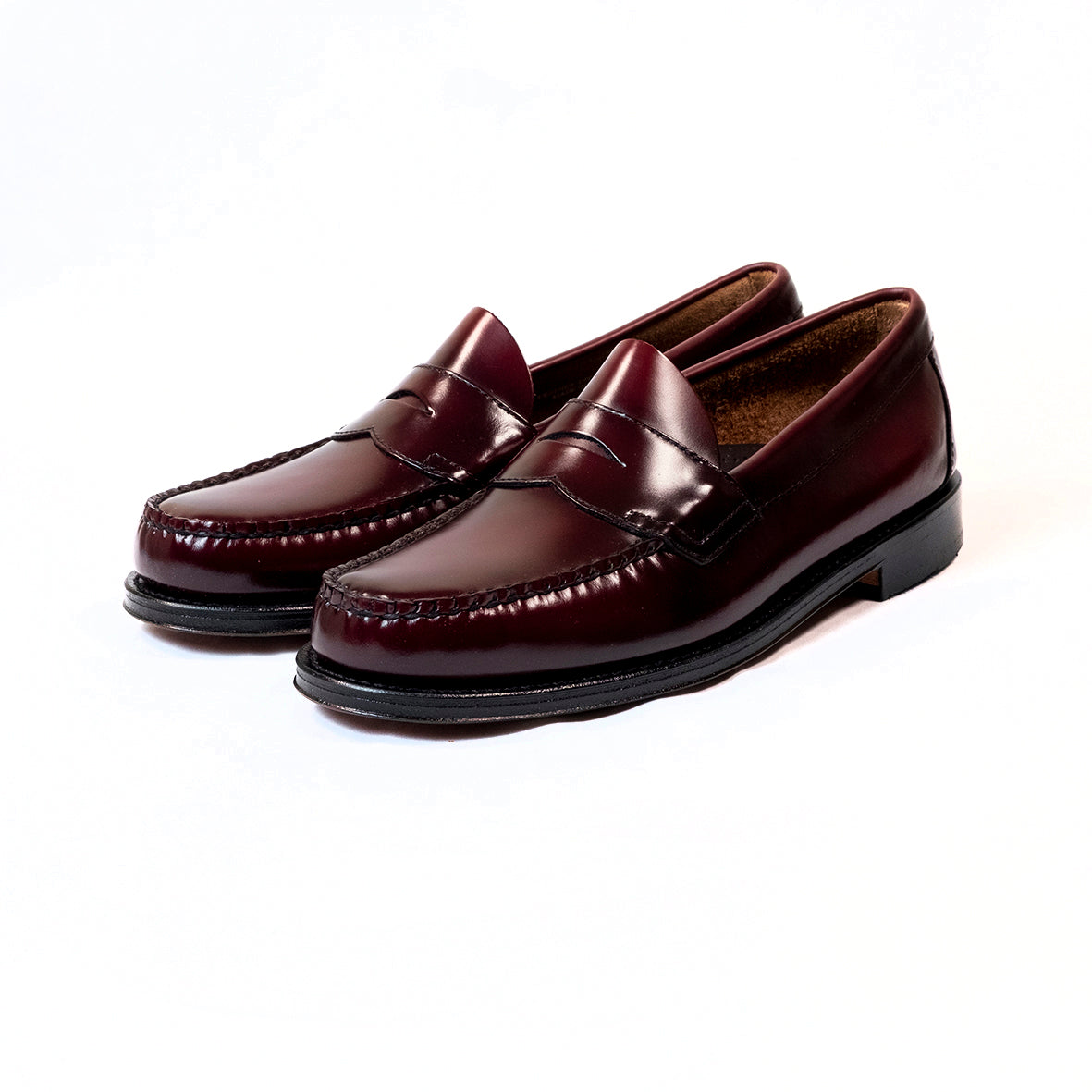 11015H LARKIN / WINE（Leather Sole）