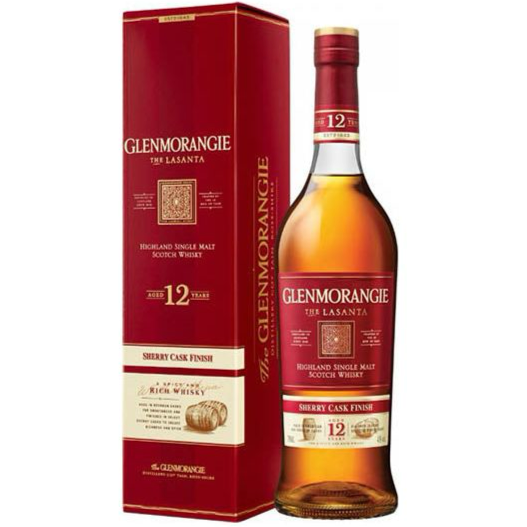 Glenmorangie The LaSanta Sherry Cask Extra Matured 12 Year Old Single Malt 750mL