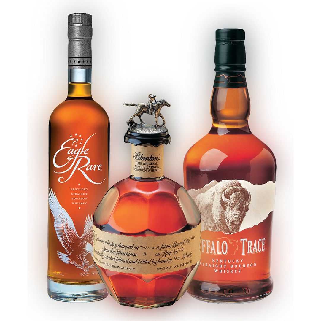 Blanton's, Eagle Rare, & Buffalo Trace Value Bundle 750 mL