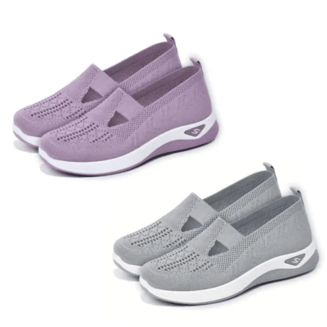 Promoção 2 Tênis Ortopédico Ultra Comfort Calce Fácil + Palmilha grátis 22