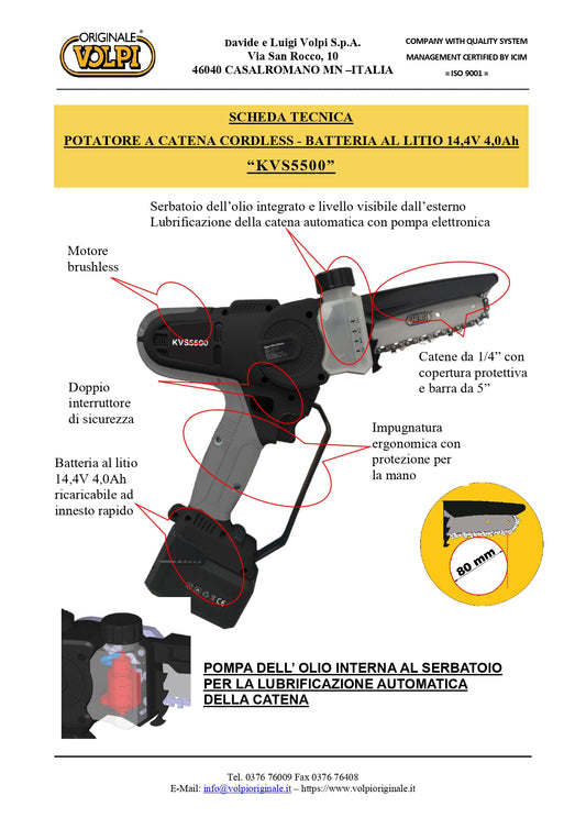 Potatore CRAMER 82 PST Estensibile a Batteria 82 V. – DVL UTENSILI