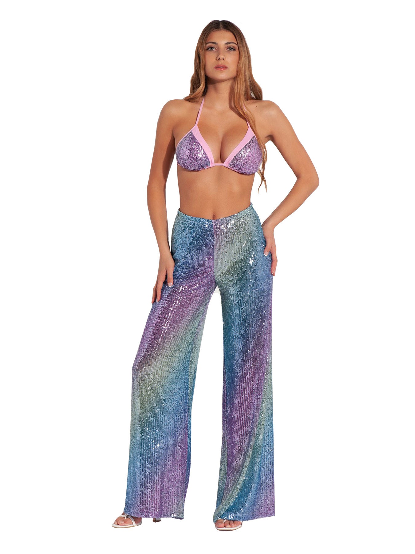 Pantalone Paillettes Mermaid