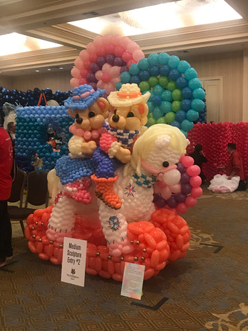Rocking Horse Balloon Competition Piece at WBC 2018