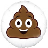 Emoji Poop Foil 45cm Balloon #229394
