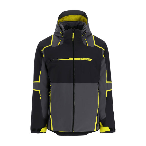 Spyder Men's Dolomite Full Zip Down Jacket - Alloy Grey - TeamSkiWear