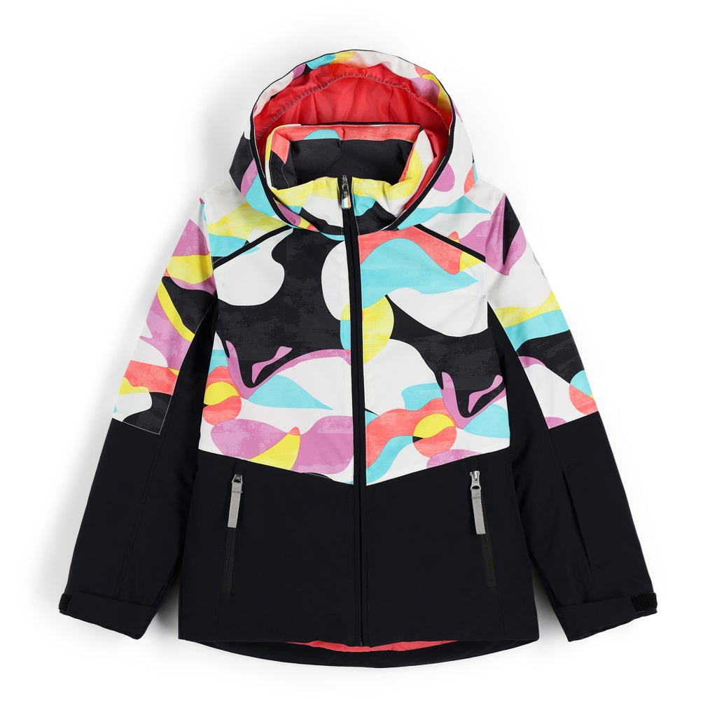 Conquer Insulated Ski Jacket - Pulse (Pink) - Girls | Spyder