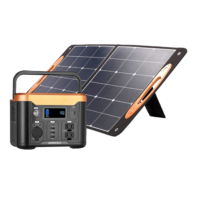 Duracell Portable Power Station 300 and the 100W solar panel