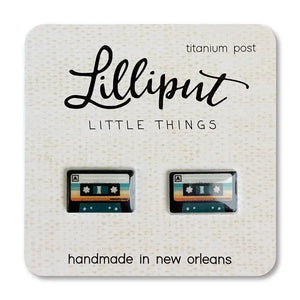 Cassette Tape Earrings - MainStreetThreadsBoutique