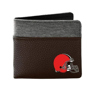 Cleveland Browns Pebble Bi-Fold Wallet - MainStreetThreadsBoutique - Cleveland Browns Wallet