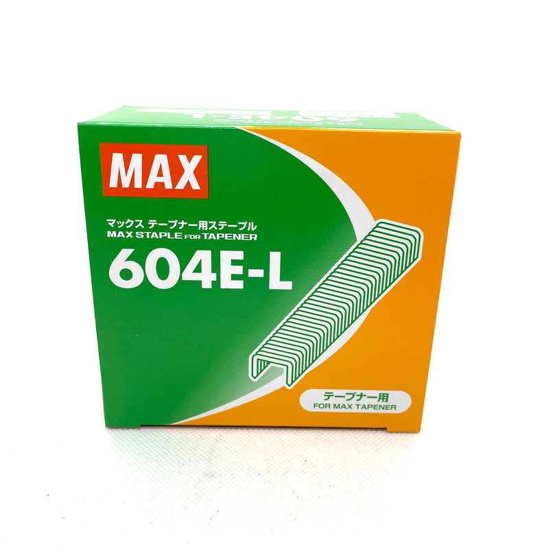 SALE／91%OFF】 MAX マックステープナー用ステープル 604E-L 10個入り 1C S