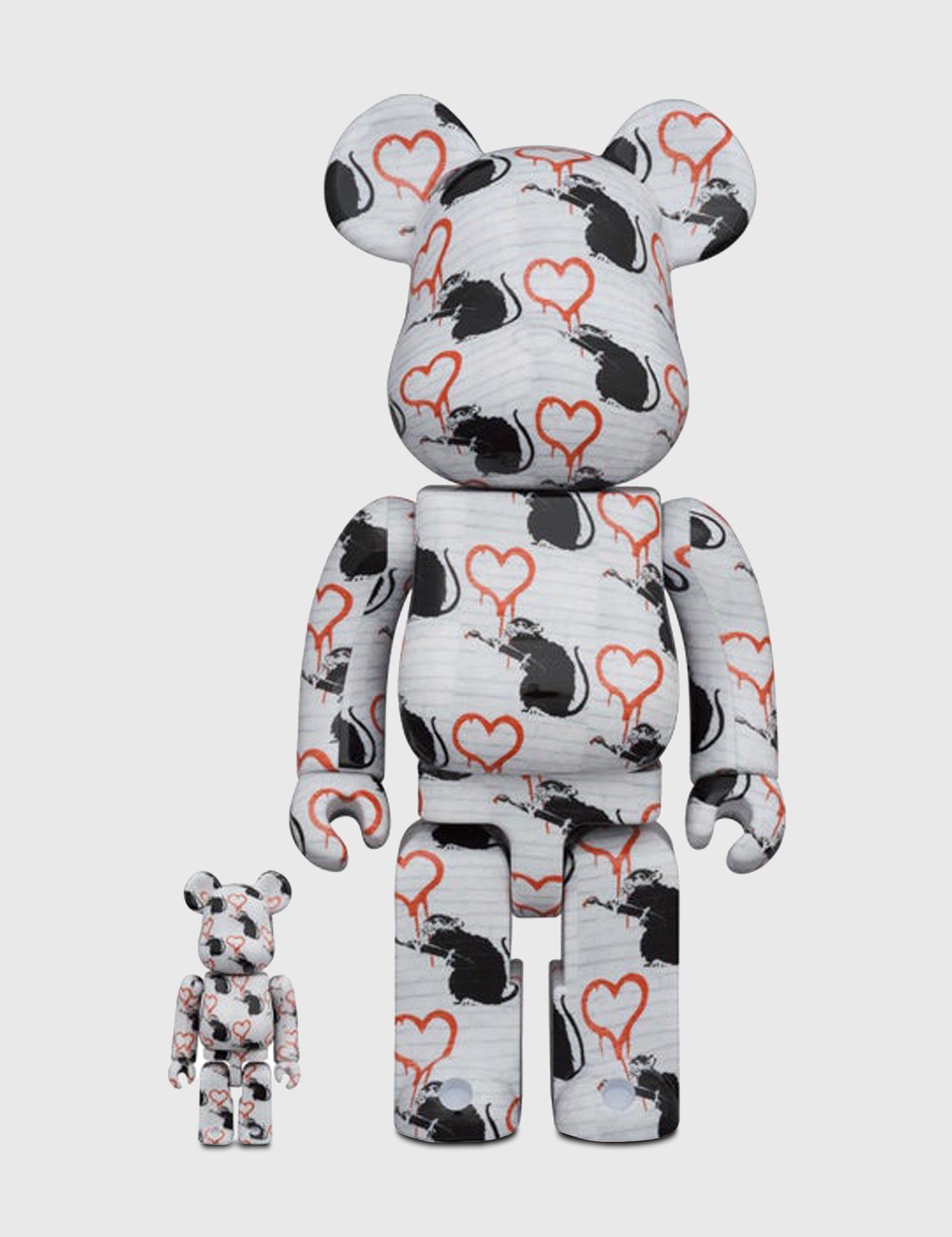 BWBBE@RBRICK LOVE RAT 100％ \u0026 400％ banksy - その他