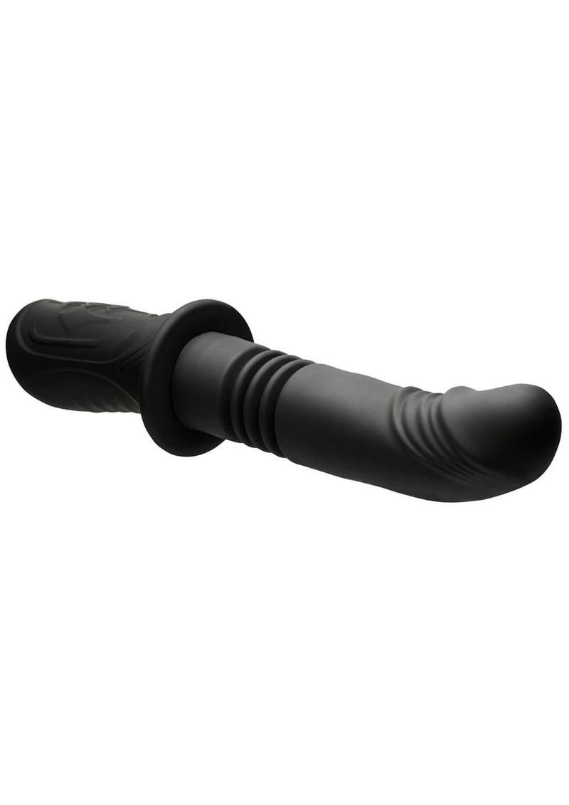 Master Series Power Thrust Rechargeable Thrusting Silicone Vibrator