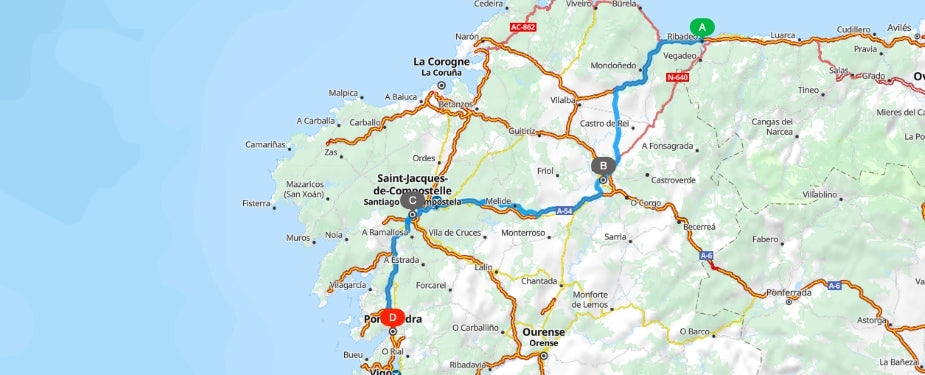 ruta por galicia