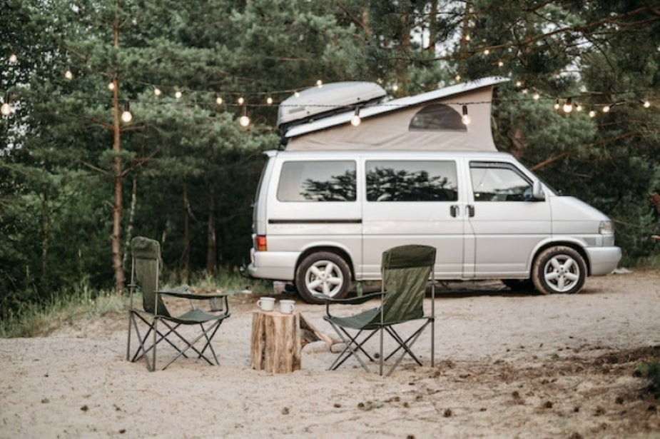 camping en zona de acampada