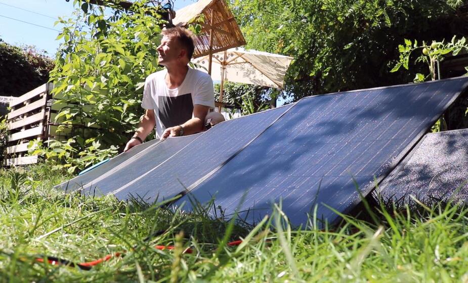 instalar paneles solares portátiles