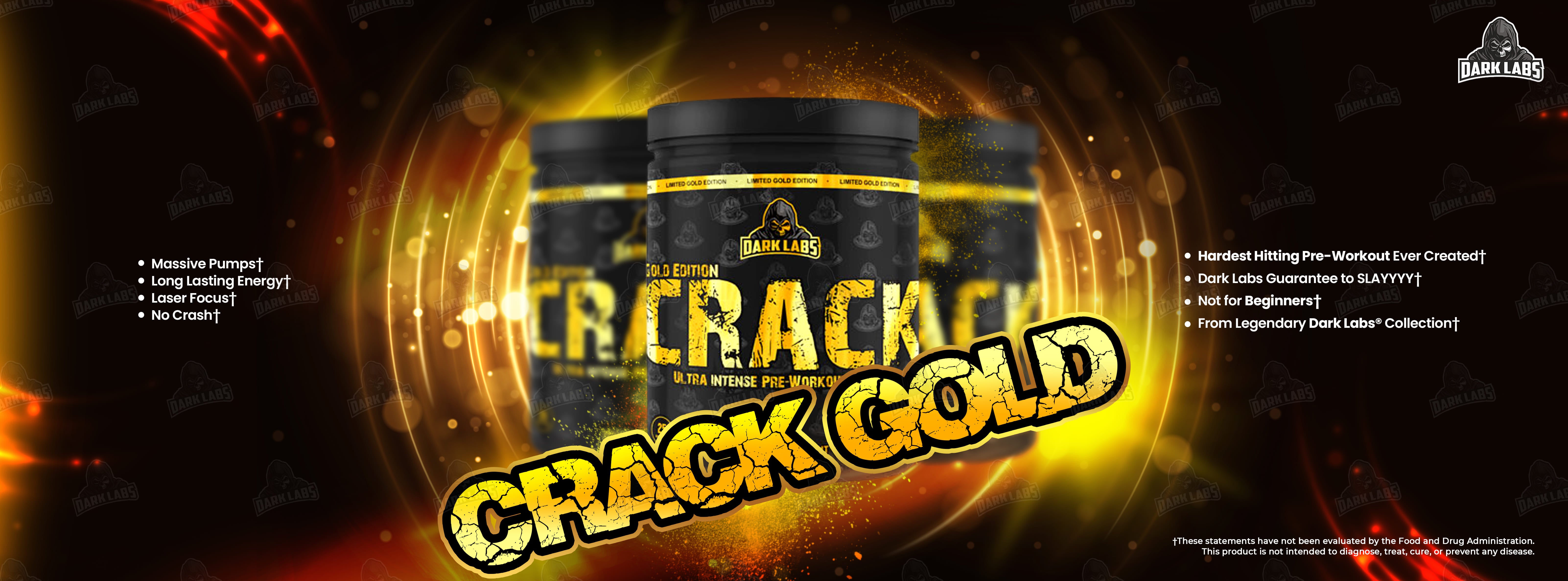 gold limited edition crack by dark labs