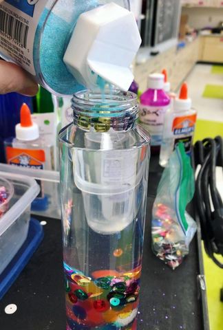 sensory bottle art project