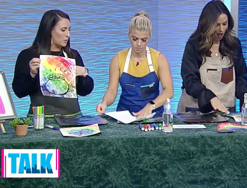 Art with Mrs E on Talk Pittsburgh