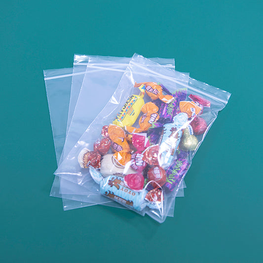 5 x 7 x 2 mil Clear Eco-Friendly Poly Ziplock Bags