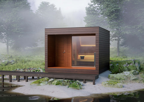 sauna al aire libre auroom natura