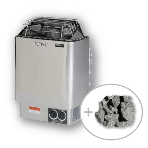 Harvia KIP 6kW Electric Heater Package w/ Built-In Controller