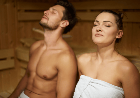 sauna relaxation