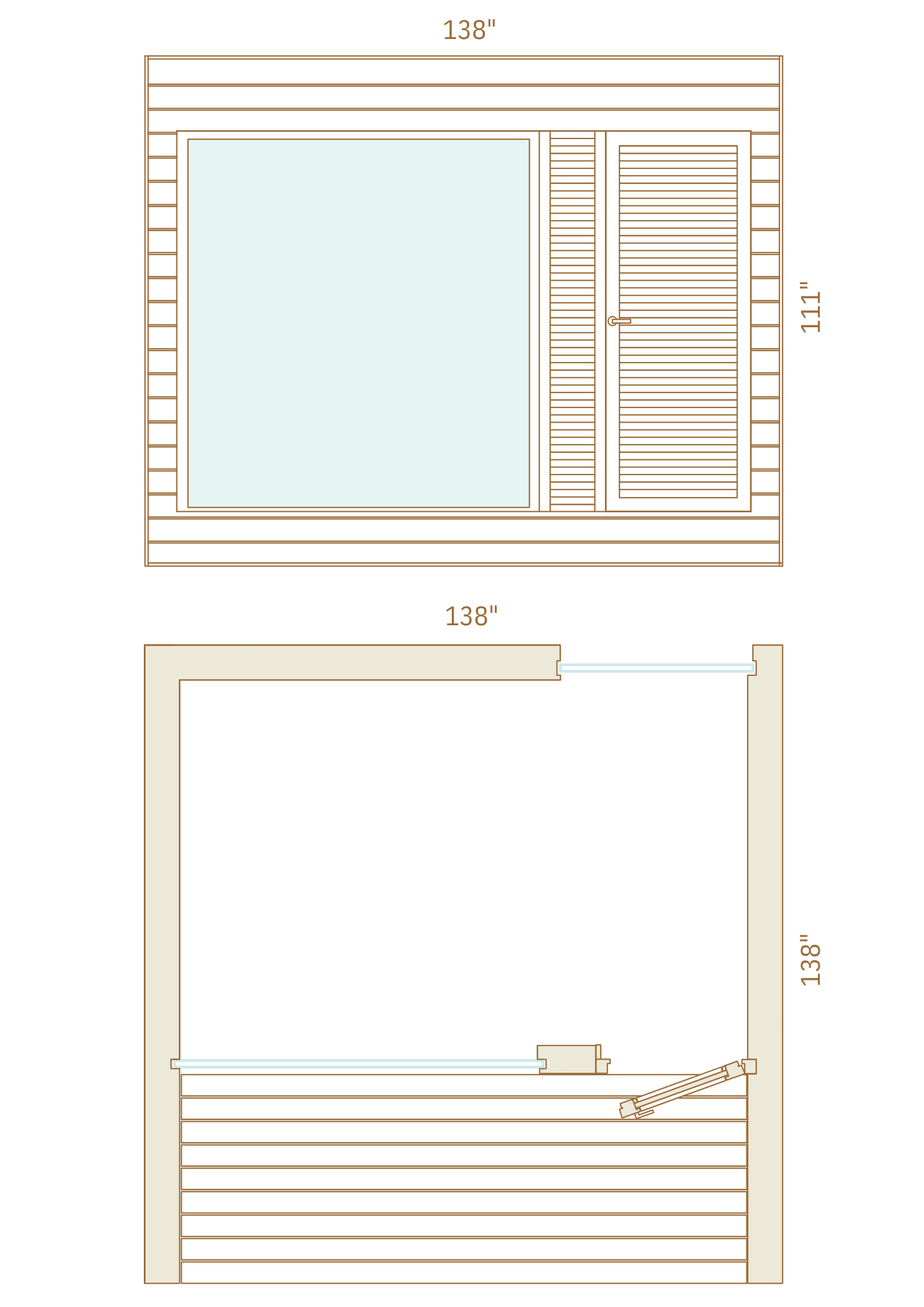 Plano de planta natural