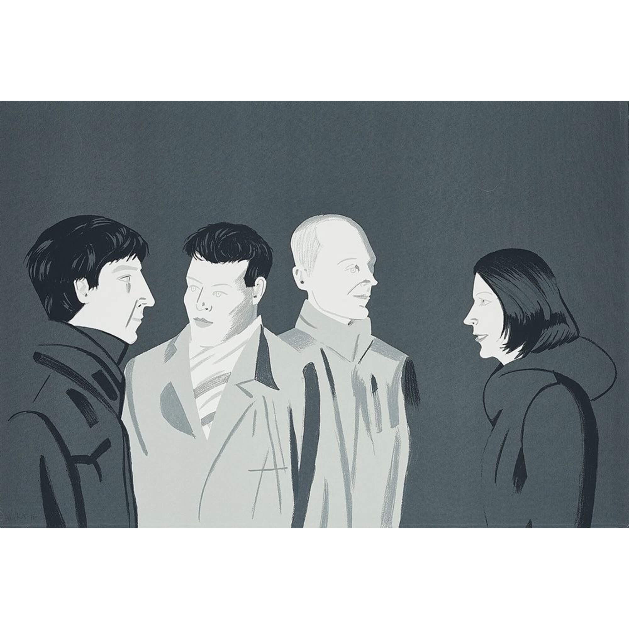 Alex Katz-Unfamiliar Image - Alex Katz-art print