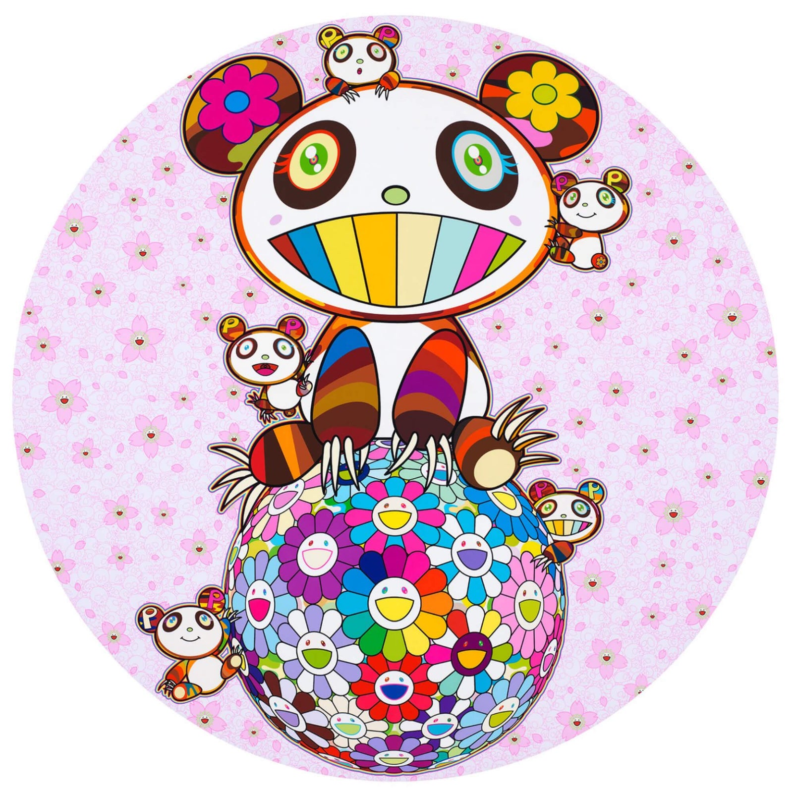 Murakami paint art Backpack for Sale by cullenshop