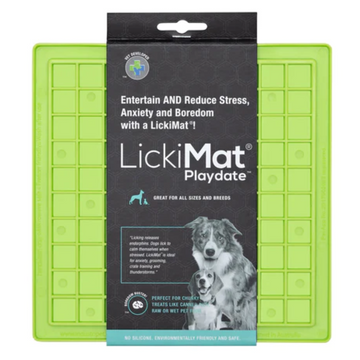 Lickimat Playdate Treat Mat For Dogs & Cats (DIFFICULTY LEVEL -EASY)