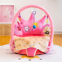 Baby Character Floor Seat With Toy Bar
