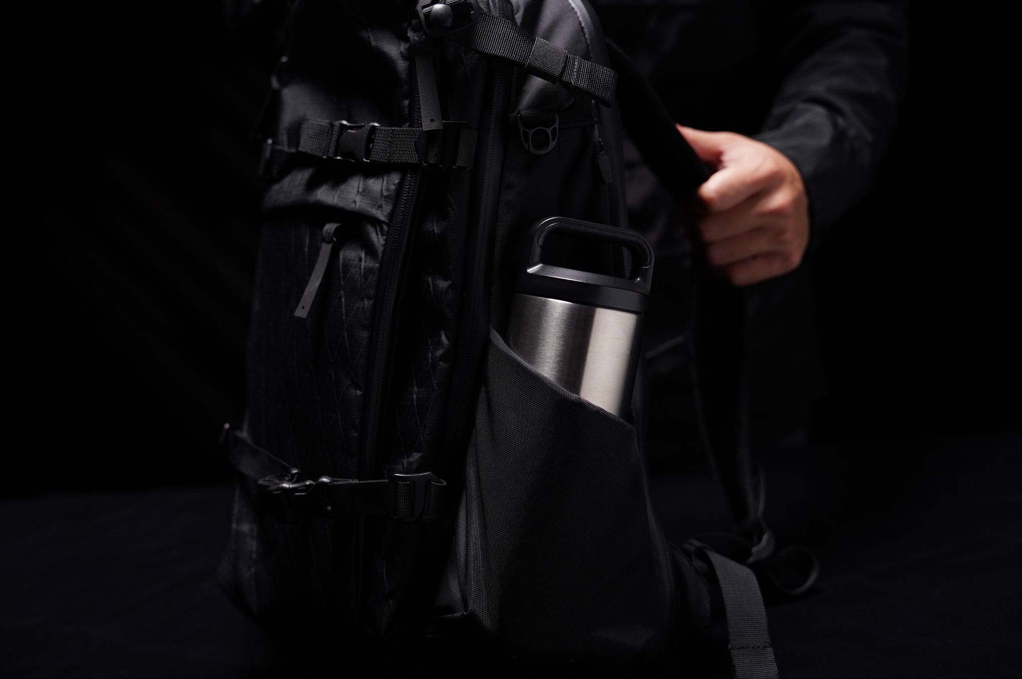 X-TYPE-backpack water bottle bag