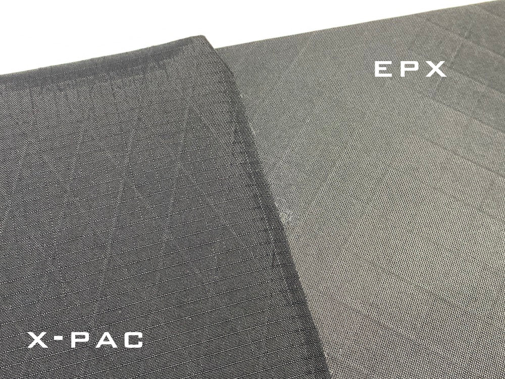EPX environmental protection water repellent fabric and X-PAC fabric