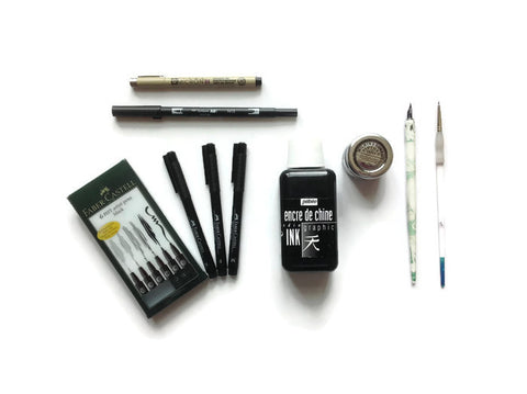 My Favourite Art Materials And Tools