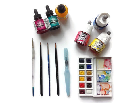 My Favourite Art Materials And Tools