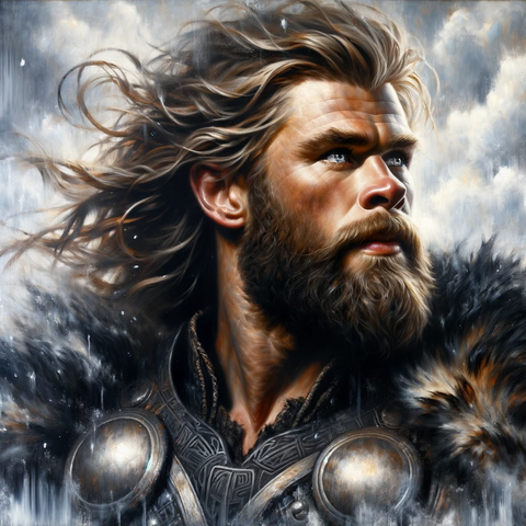 Porträt von Thor