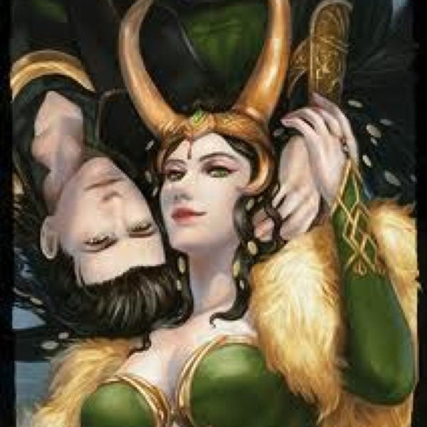 Sigyn, faithful wife of Loki