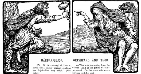 Harbard | The Story of the Mysterious Ferryman of Viking Mythology